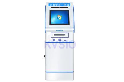 China Judicial Court Self Printing Kiosk Novel Shape Dual Core G2060 CPU Stable Working for sale