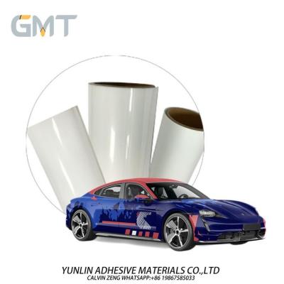 Chine Red And Black And Red 85mic Digital Print Film Car Wrap Vinyl Removable Glue à vendre