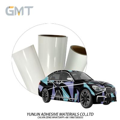 China 1.52*58m Car Paint Printable Vinyl Three-color Triangle 60'' Bubble Free Vinyl Wrap , Polymeric. Substitute to MPI 1105 for sale