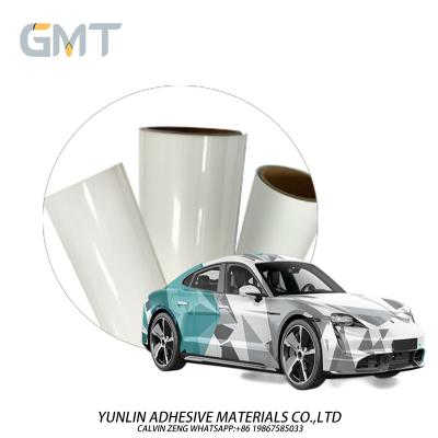 China Material monomérico colorido de Autumn Digital Print Car Wrap del polígono multicolor en venta