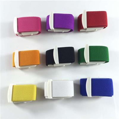 China Adjustable Medical Latex Free TPE Buckle Tourniquet For Blood Collection for sale