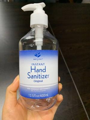 China o gel anti-bacteriano do Sanitizer da mão 400ml para a limpeza básica imediata seca à venda