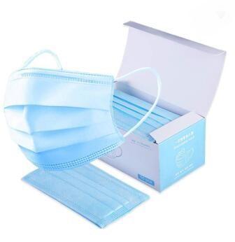China Anti Bacterial Disposable Medical Mask 3 Ply Type Anti Allergic Materials 17.5*9.5cm for sale