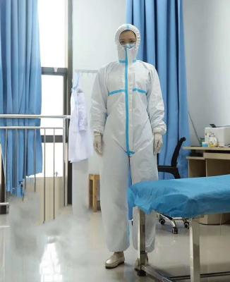 China White Medical Disposable Protective Suit For Hospital Eco Friendly Material for sale