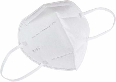 China 5 Layer Standard Earloop Face Mask , Anti Fog Haze KN95 Disposable Mouth Mask for sale