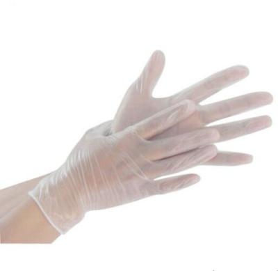 China Latex Free Disposable Vinyl Exam Gloves Non Sterile Medical Grade Embossed Surface for sale