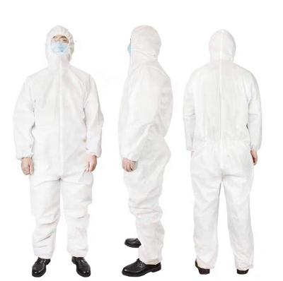 China Epidemic Prevention Use Disposable Protective Suit , Non Woven Isolation Gown for sale