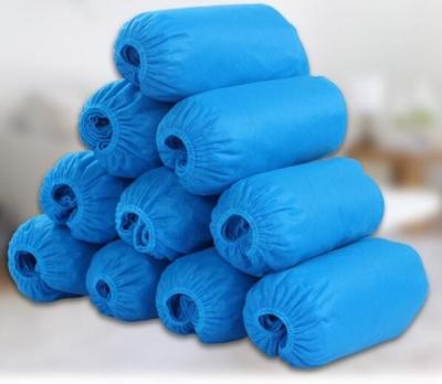 China Disposable Non Woven Waterproof Breathable Shoe Covers for sale
