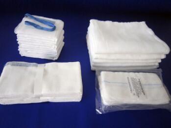 China Grado abdominal de USP del cojín del absorbente adicional no tejido quirúrgico en venta