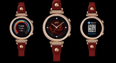 中国 女性のためのIP68 BT5.0の円形スクリーンのヘルス モニタリングのスマートな腕時計 販売のため