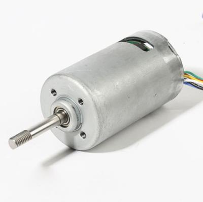 China High Speed High Torque BLDC Motor 52mm Cylindrical 24V 2.5-8A for sale