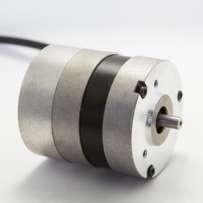 China 8 Pole Mini Brushless DC Motor BLDC With Round Cover 8mm Round Shaft for sale