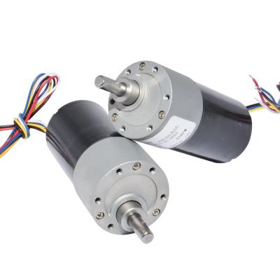 China Micro Brushless Worm DC Gear Reduction Motor 12v 24v 100w for sale