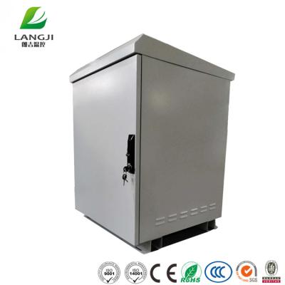 China SPCC Steel Wall Mounted Telecom Cabinet , Outdoor 19 Rack Enclosure for sale