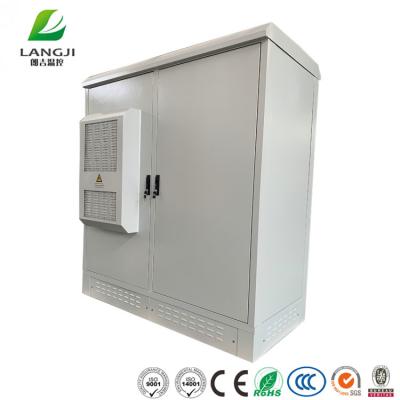 China Two Compartments Outdoor Battery Cabinets , External Telecoms Cabinet for sale