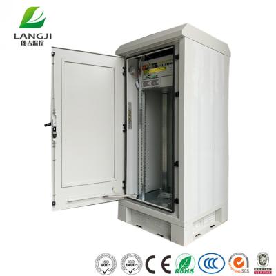 China 2.1m Floor Mount Communication Outdoor Battery Cabinet for sale