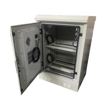 China Aluminumn AC 220V 1500W IP55 Outdoor Power Cabinet for sale