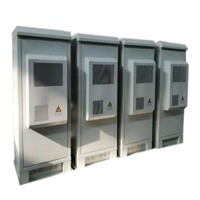China 2.1m Outdoor Telecommunication Cabinet With 800W Power Supply System for sale