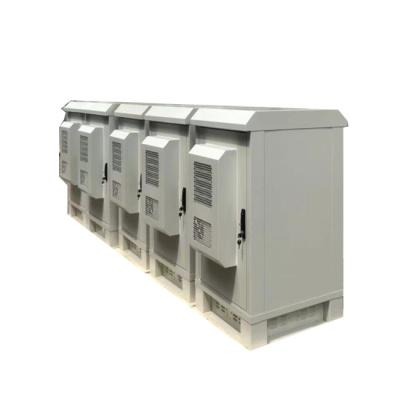 China 800W Telecommunication Cabinet , Rain Proof External Telecoms Cabinet for sale