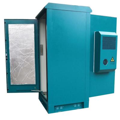 China Double Door Metal Outdoor Telecommunication Enclosure for sale