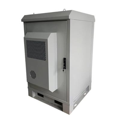 China 2.1m Door Mounted Telecommunication Cabinet With Power Supply System for sale