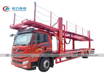 Chine FAW 4x2 6 roule des voitures d'unités du camion 5-6 de transporteur de voiture de RHD transportant le transporteur à vendre