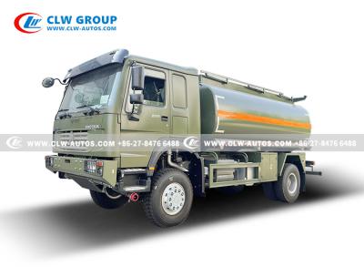 China 4X4 All Wheel Drive 10cbm 10000liters Refuelling Oil Tank Truck Aircraft Aiviation for sale