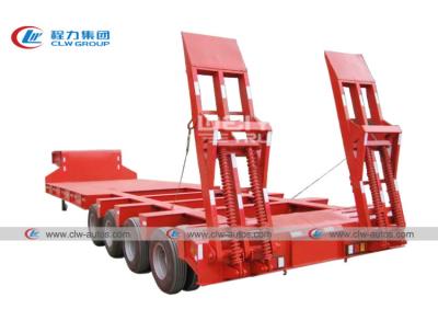 China 4 Lines 8 Axles Gooseneck Hydraulic Extendable Low Bed Semi Trailer 150 Tons 160T for sale