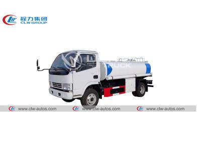China 5000liters Stainless Steel Water Tank Truck Water Transportation Truck for sale