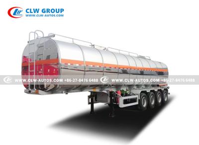 Cina Autocisterna di consegna dell'emulsione di 40 CBM Asphalt Transport Semi Trailer Bitumen in vendita