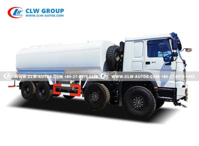 China Howo Carbon Steel Truck Mounted Water Sprinkler Cart 8x8 20000Ltr 20000Liters for sale