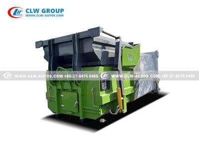 China 14CBM Self Contained Compactor Station Built In Fluid Collection Chamber for sale