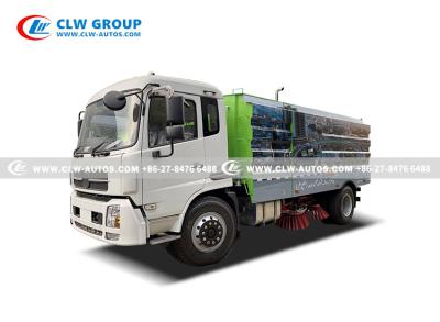 China Dongfeng 12 CBM Street Cleaning Machinery Road Sweeper Debris Pick Up Mechanism for sale