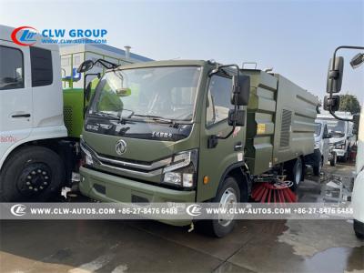 China Dongfeng 9cbm Water Tank 5cbm Dust Tank Road Sweeper Truck for sale