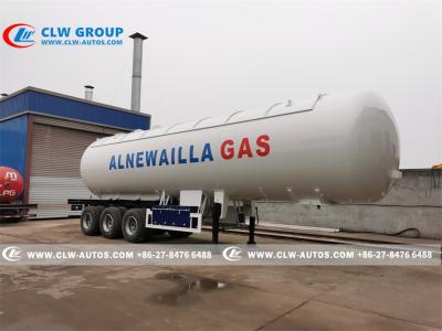 China de 54M3 SA516GR70 del tanque remolque semi para el transporte del LPG en venta