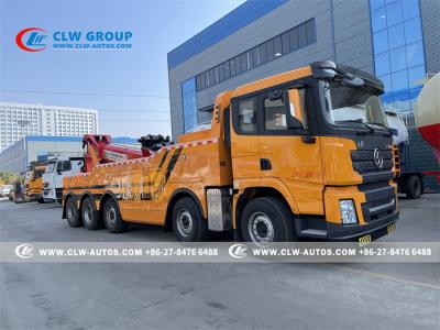 China 25 30 40 50 wrecker-Schleppen-LKW 60T Shacman 8x4 Hochleistungs zu verkaufen