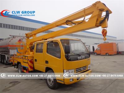 Κίνα Dongfeng Duolika 4X2 18 εναέριων μέτρα φορτηγών κάδων προς πώληση
