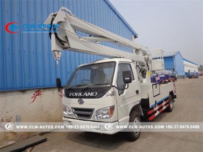 China Full Computer Control Forland 4X2 Aerial Platform Truck for sale