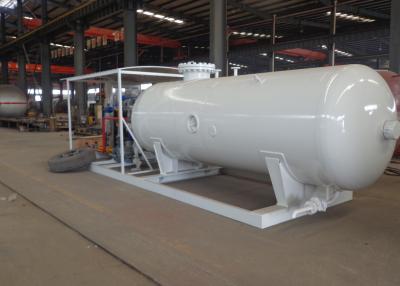 China tanques de armazenamento do gás do propano de 5000L 2.5tons LPG para a planta de enchimento do gás móvel à venda