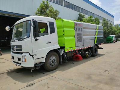 China Dongfeng 9000 Liters Water Mechanical Sweeper Truck , 9 Ton Street Washing Truck for sale
