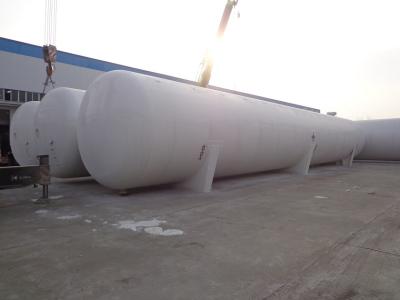 China ASME 200cbm Transporting Large Propane Tanks , SA516 Bulk Truck Fuel Tanks for sale