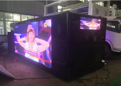 China Advertising Mobile Digital Billboard Truck , P5 / P6 Led Video Truck for sale