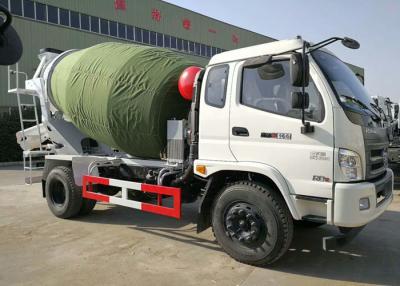 China 4CBM Ready Mix Concrete Mixer Trucks 4000 Liters , 4X2 Mini FORLAND Self Mixing Concrete Truck for sale