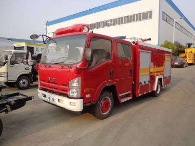 China Litros de ISUZU 3.5ton 4t del camión del departamento de bomberos del tanque de agua 4000 riegan el camión de la lucha contra el fuego en venta