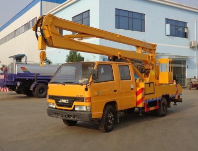 China High Altitude Operation Aerial Truck Equipment , JMC 14 Meters Elevating Platform Truck for sale