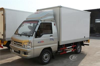 中国 Forlandのフリーザーの配達用トラック、冷やされていたヴァンTruckを冷却している1トンの新鮮な野菜 販売のため