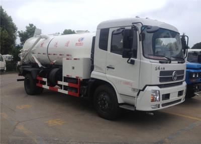 China High Pressure Vacuum Suction Truck With 6cbm Water Tanker 6cbm Sewage Tanker for sale