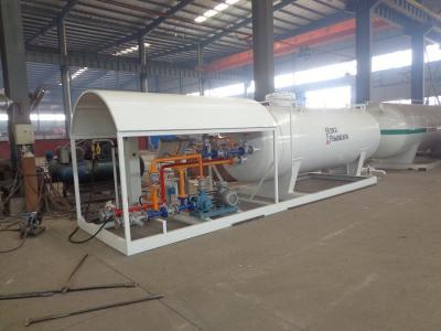 China 5 Tons Propane Storage Tanks , Factory Assembly Station Lpg Storage Tank With Scale for sale