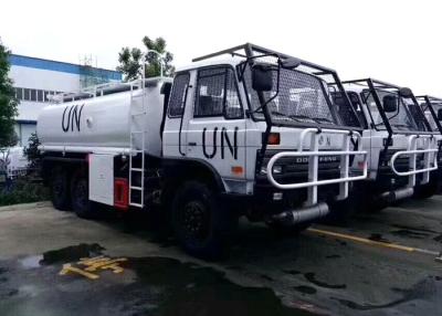 China 6 X 6 Diesel Refueling Truck , 10CBM 12CBM Fuel Transport Trucks Customized Painting for sale