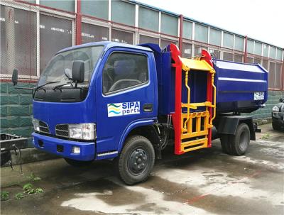 China Full Automatic Rubbish Collection Truck / Hydraulic Control Pick Up Garbage Truck for sale